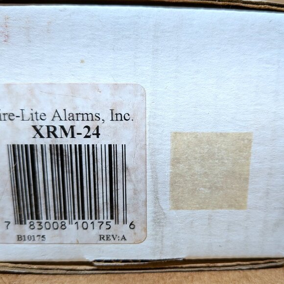 FIRELITE XRM-24 TRANSFORMER BL-1929 75286 REV H 24VAC 100VA - NEW IN BOX- UNUSED - Picture 4 of 4